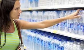 Bottled Water contaminated by Microplastics