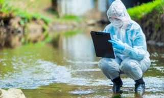 Water quality testing in UK rivers