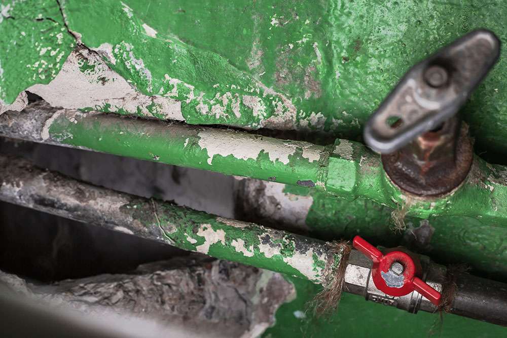 Lead pipes and fittings in older properties should be replaced