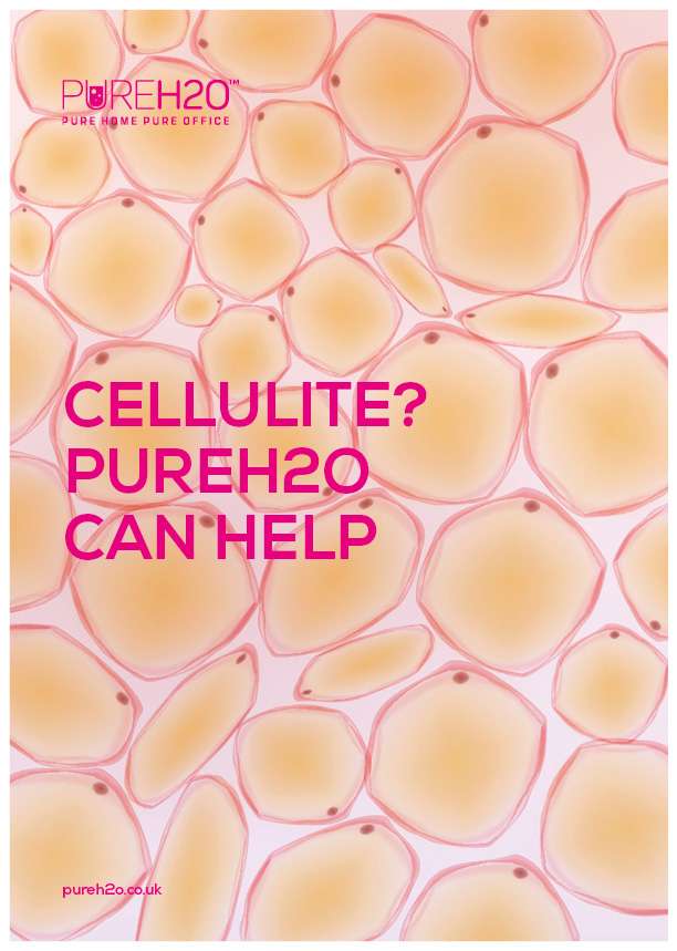 Drinking PureH2O could be the answer to cellulite