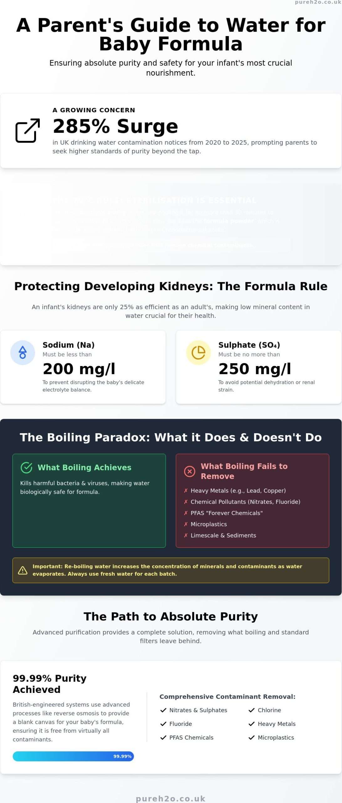 Best Water for Baby Formula UK: A Parent’s Guide to Purity in 2026